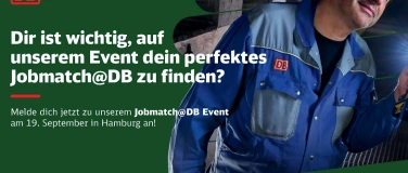 Event-Image for 'Jobmatch@DB Hamburg: Dein Event in Fahrtrichtung Karriere'