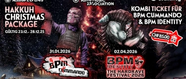 Event-Image for '"Hakkuh Christmas Package" BPM Cummando & BPM Identity'