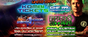 Event-Image for 'Kombi - Ticket - Hardcore Avengers x BPM Commando'