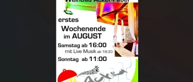 Event-Image for 'Hoffest 2025, Weinbau Acker'