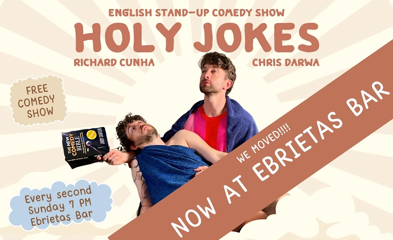 Event-Image for 'Holy Jokes! English Stand-Up Comedy'