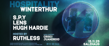 Event-Image for 'Hospitality, S.p.y (UK)  Lens (UK)  Hugh Hardie (UK)'