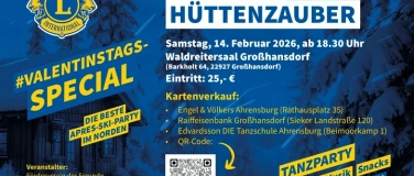 Event-Image for 'H&uuml;ttenzauber 14.02.2026 : Die Lions Apre Ski Party'