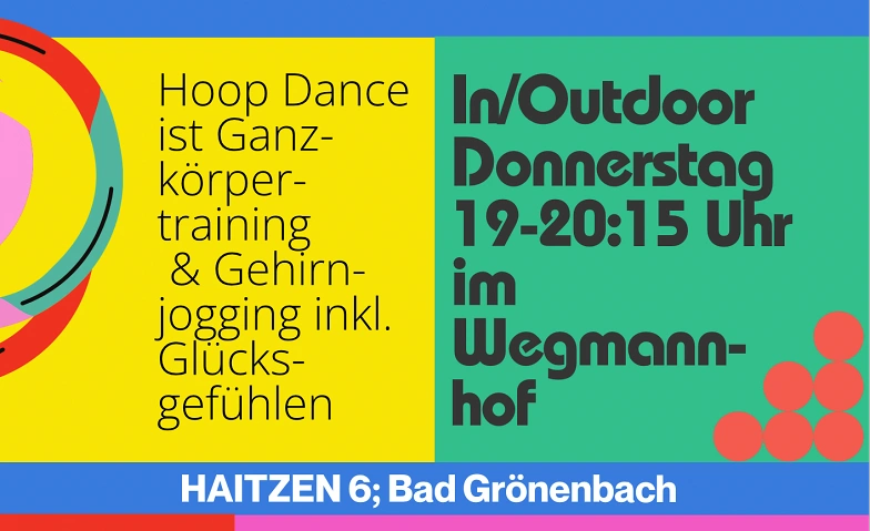 Event-Image for 'Hula Hoop Dance Kurs für Groß und Klein - Anfänger'