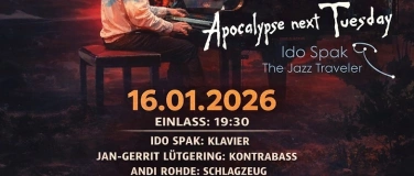 Event-Image for 'Ido Spak the Jazz Traveler-Apocalypse Next Tuesday'