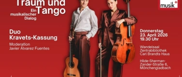 Event-Image for '&bdquo;Zwischen Traum und Tango&ldquo; - ein musikalischer Dialog'