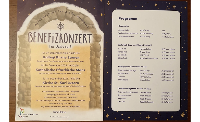 Benefizkonzerte Tickets