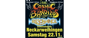 Event-Image for 'Rocknacht 2025 – Cosmic Banditos & RESONANCE'