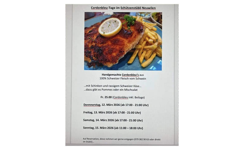 Event-Image for 'Cordonbleu'