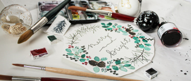 Event-Image for 'Aquarell- & Lettering Workshop  Weihnachtsgrüße'