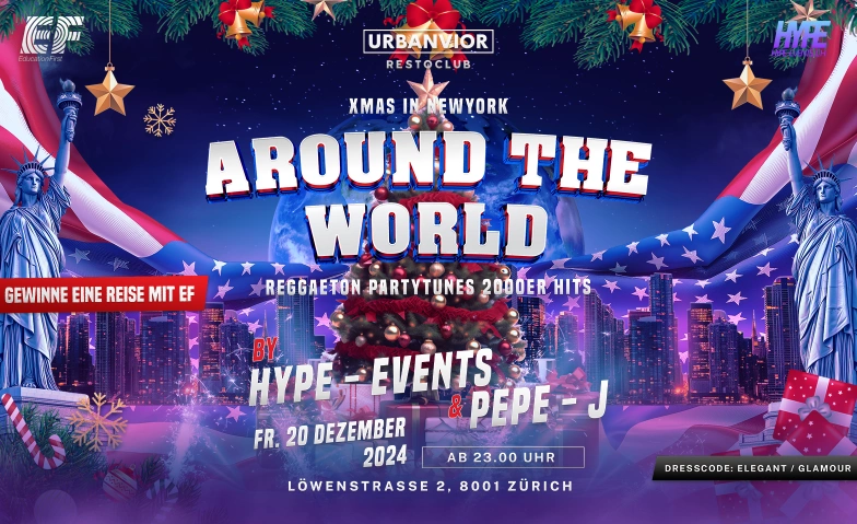 Around the World - Xmas in Newyork with EF URBANVIOR, Löwenstrasse 2, 8001 Zürich Tickets