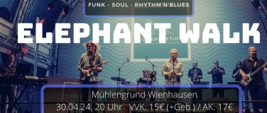 Event-Image for 'Soul&Funk in den Mai, Elephant Walk im MühlengrundWienhausen'