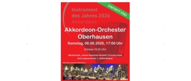 Event-Image for 'Gastkonzert Akkordeon Orchester Oberhausen'