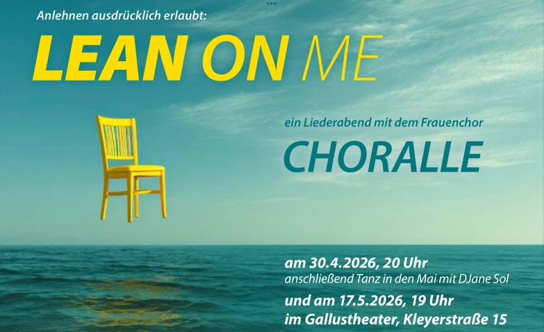 Event-Image for 'Lean on me'