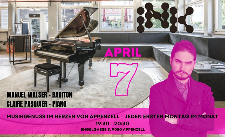 Wunschprogramm mit Manuel Walser &amp; Claire Pasquier im INK ${singleEventLocation} Tickets