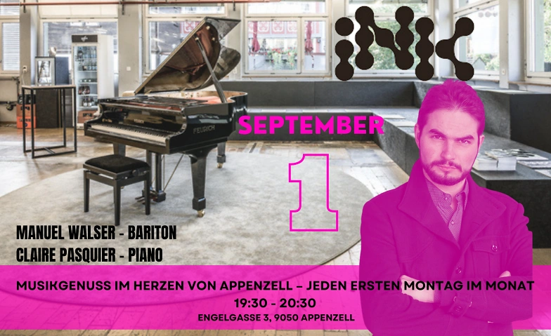 Wunschprogramm mit Manuel Walser &amp; Claire Pasquier im INK Billets