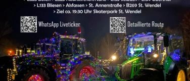 Event-Image for 'Lichterfahrt der Bauern im Landkreis St. Wendel'