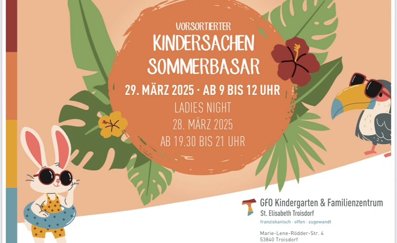 Kindersachen Sommerbasar Billets