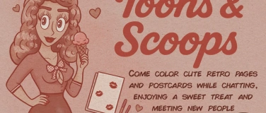 Event-Image for 'Toons & Scoops – Cozy Coloring Meet-Up'