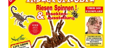 Event-Image for 'Insectophobie Riesen Spinnen & Insekten'