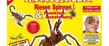 Event-Image for 'Insectophobie Riesen Spinnen & Insekten Ausstellung'