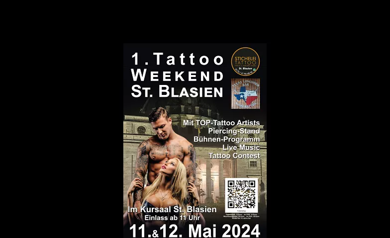 Tattoo Weekend St Blasien ${eventLocation} Tickets