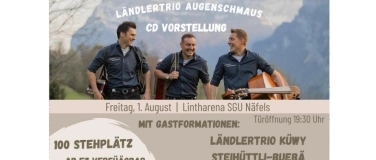 Event-Image for 'CD Vorstellung Ländlertrio Augenschmaus'