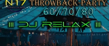 Event-Image for 'THROWBACK Party mit DJ RELAX und 60/70 & 80er Hits'
