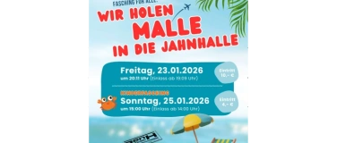 Event-Image for 'TVH-Fasching "Wir holen Malle in die Jahnhalle"'