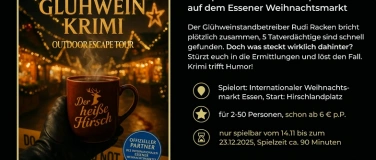 Event-Image for 'Gl&uuml;hwein-Krimi-Spiel auf dem Essener Weihnachtsmarkt'