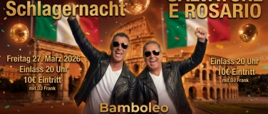 Event-Image for 'SALVATORE e ROSARIO live im Bamboleo, 73037 G&ouml;ppingen'