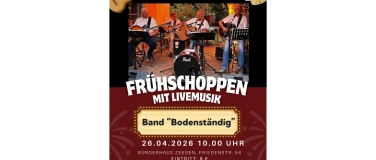 Event-Image for 'Fr&uuml;hschoppen mit Livemusik der Band "Bodenst&auml;ndig"'