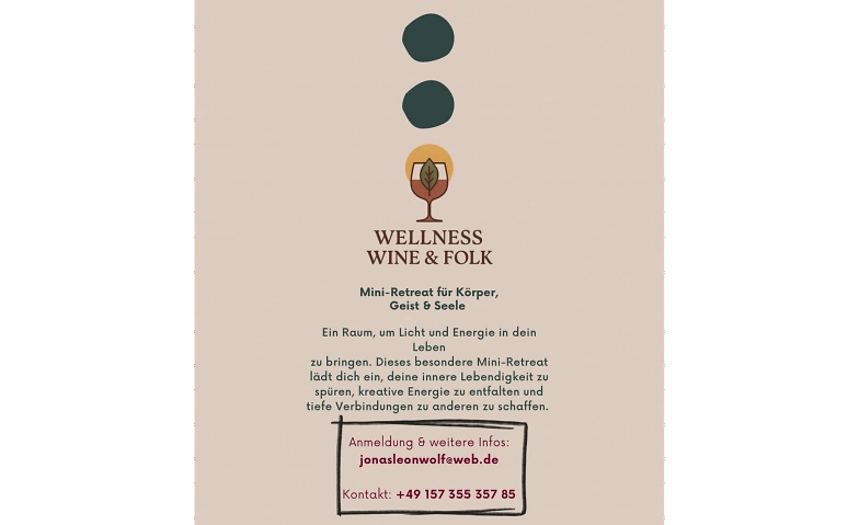 Event-Image for 'Wellness, Wine & Folk'