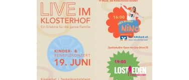Event-Image for 'Live im Klosterhof 2026 mit "Lost Eden"'