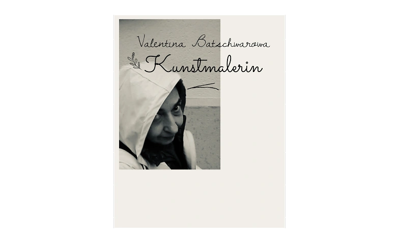 Event-Image for 'Digitale Retrospektive Ausstellung Valentina Batschwarowa'