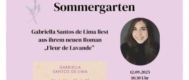 Event-Image for 'Open Air Lesung mit Gabriella Santos de Lima'