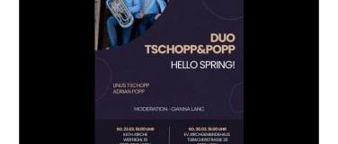 Event-Image for 'Hello Spring! Duo Tschopp&Popp'