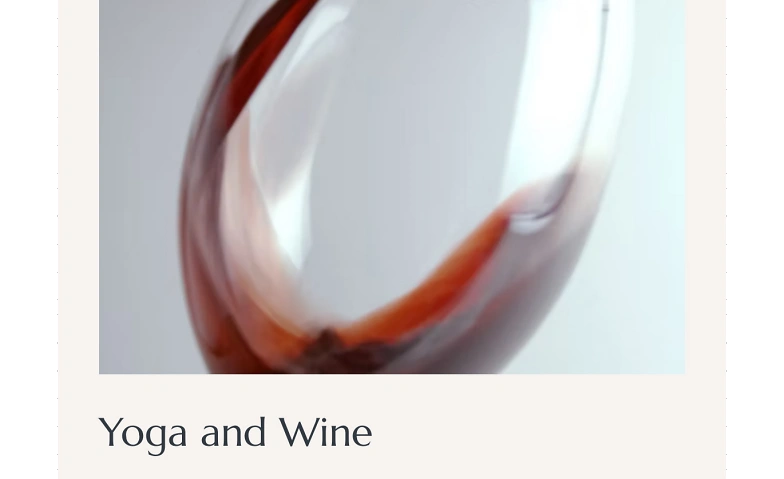 Event-Image for 'Yoga and Wine'