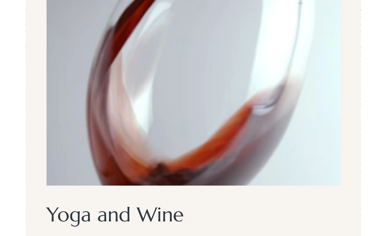 Yoga and Wine Tickets