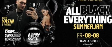 Event-Image for 'FR. 08.08 A ROOM FULL OF GOATS – ALL BLACK EVERYTHING Munich'