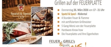 Event-Image for 'Grillen auf der Feuerplatte "Jura Ofen" aus Bad Staffelstein'
