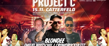 Event-Image for 'PROJECT C - BLONDEE / Emilio Wietschel / Crowdrockerzzz'