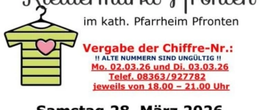 Event-Image for 'Fr&uuml;hjahrs Kleidermarkt an Gr&ouml;&szlig;e 122'