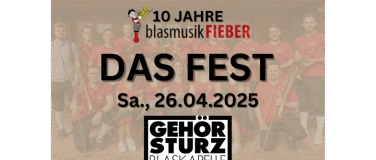 Event-Image for 'blasmusikFIEBER - Das Fest mit Blaskapelle Gehörsturz'