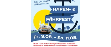 Event-Image for 'Hafen- und Fährfest - 9 bis 11 August'