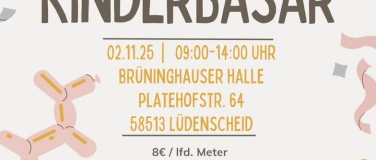 Event-Image for 'Kinderbasar Brüninghauser Halle Lüdenscheid'