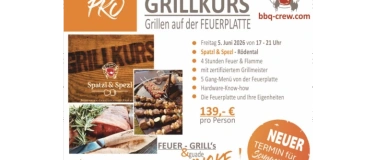 Event-Image for 'Grillen auf der Feuerplatte "Jura Ofen" aus Bad Staffelstein'