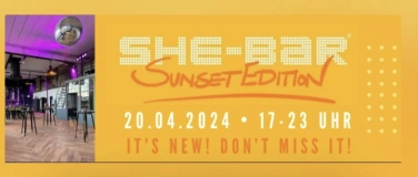 Event-Image for 'SHE-BAR Sunset Edition - Frauenparty in Krefeld. Ladies only'