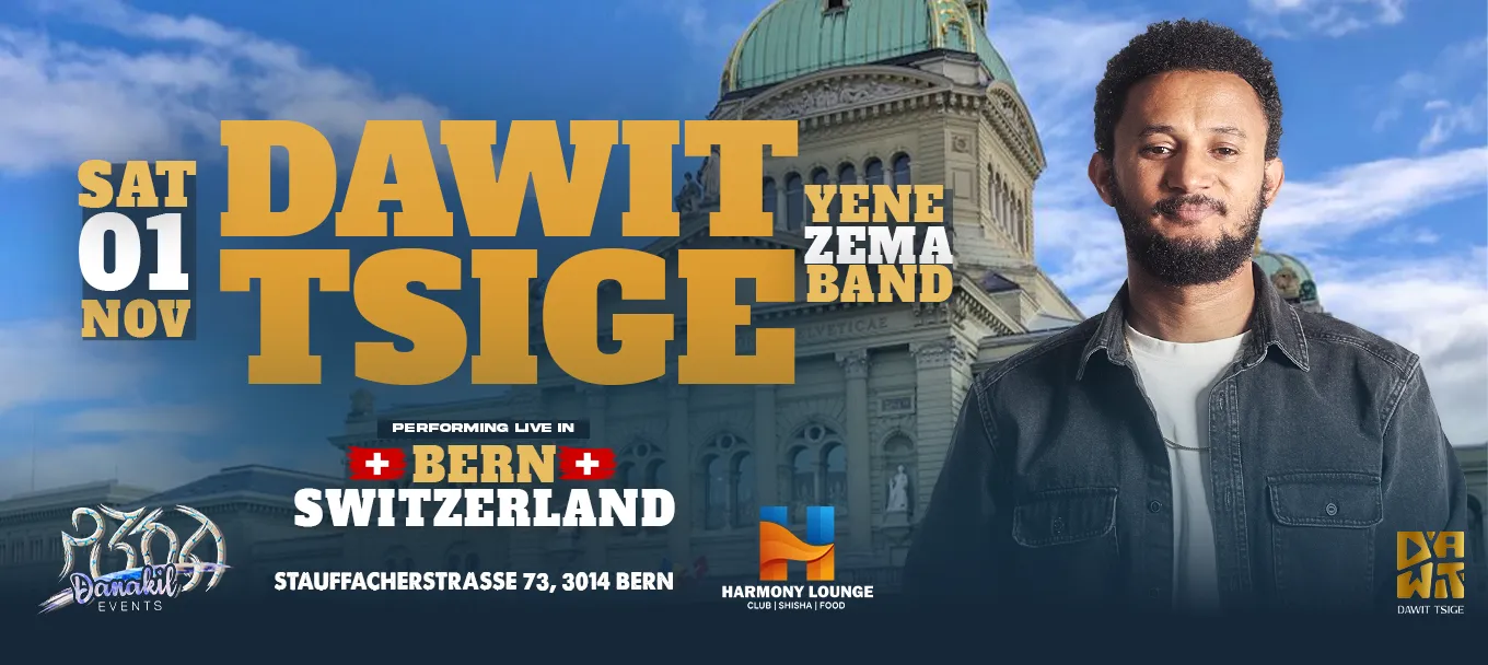 Event organiser of Dawit Tsige live in Bern