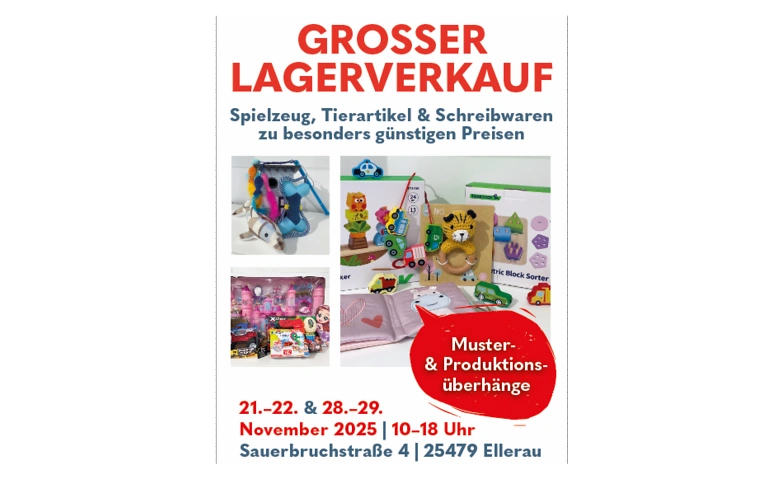 Event-Image for 'Großer Lagerverkauf'